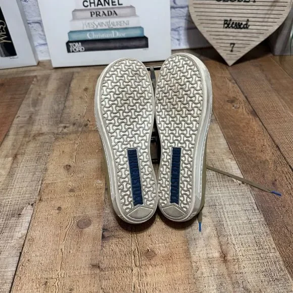 Birkenstock Arran Women’s Taupe Tan Canvas Lace Up Sneaker Size EURO 41 L 10 - Picture 8 of 10